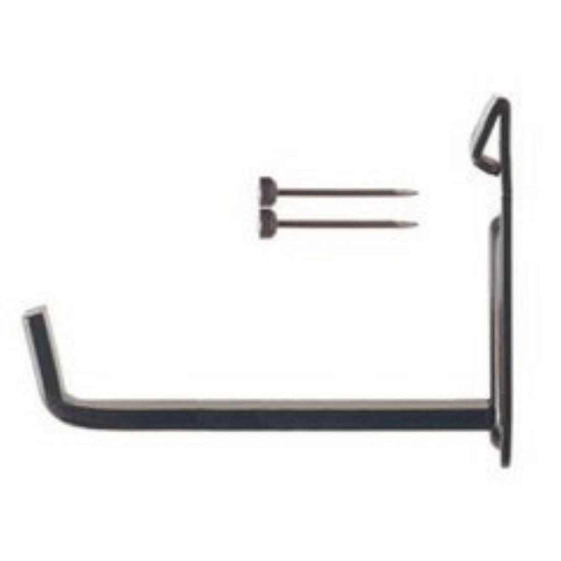 福井金属工芸 B.S壁用額受 100mm 黒 2333-A