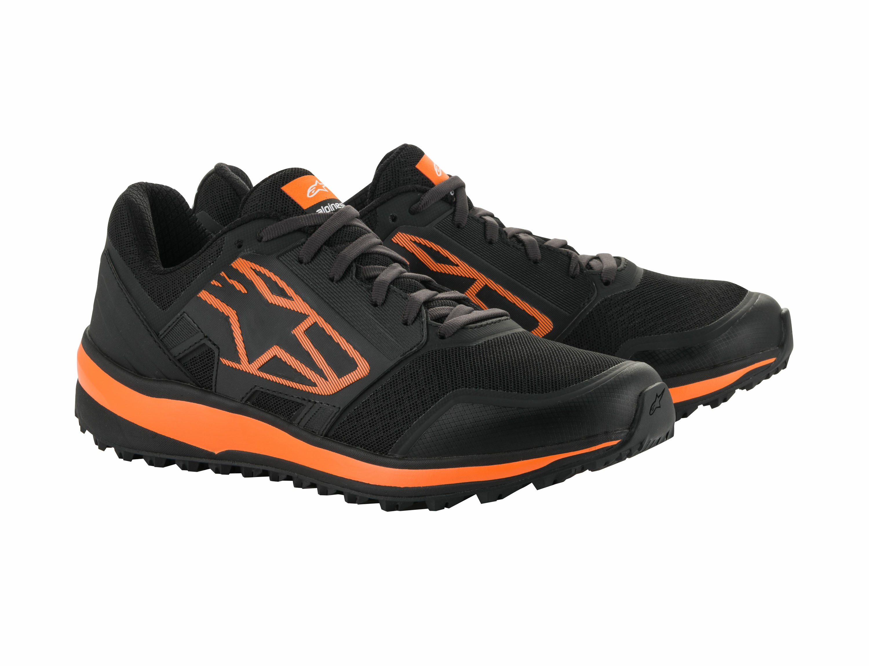 alpinestars(アルパインスターズ) META TRAIL SHOES BLACK ORANGE サイズ：7.5 品番：2654820-14-7.5