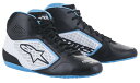 alpinestars(アルパインスターズ)　TECH-1 K START V2 KART SHOES BLACK WHITE LIGHTBLUE 【サイズ6】 品番：2711521-1278-6