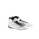 alpinestars(アルパインスターズ)　TECH-1 Z V3 SHOES WHITE BLACK サイズ：7.5 品番：2715024-21-7.5