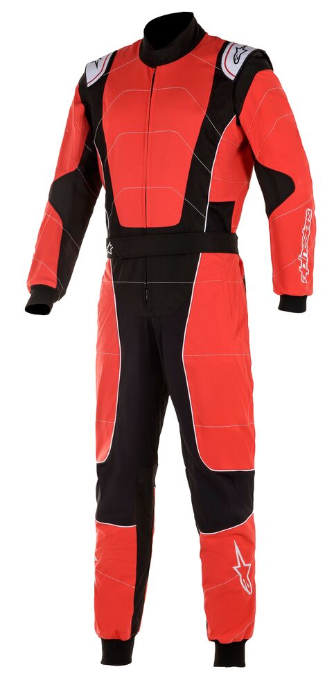 alpinestars(アルパインスターズ)　KMX-3 V2 KART SUIT RED BLACK サイズ：50 品番：3351520-31-50