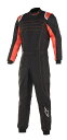 alpinestars(アルパインスターズ)　KMX-9 V2 KART SUIT BLACK RED FLUO サイズ：54 品番：3356019-1030-54