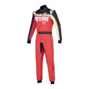 alpinestars(アルパインスターズ)　KMX-9 V3 GRAPHIC2 KART SUIT RED BLACK BRASS BROWN サイズ：46 品番：3356324-3008-46