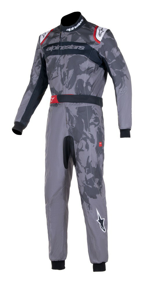 alpinestars(アルパインスターズ)　KMX-9 V3 GRAPHIC5 KART SUIT DARK GRAY BLACK サイズ：58 品番：3358024-9310-58