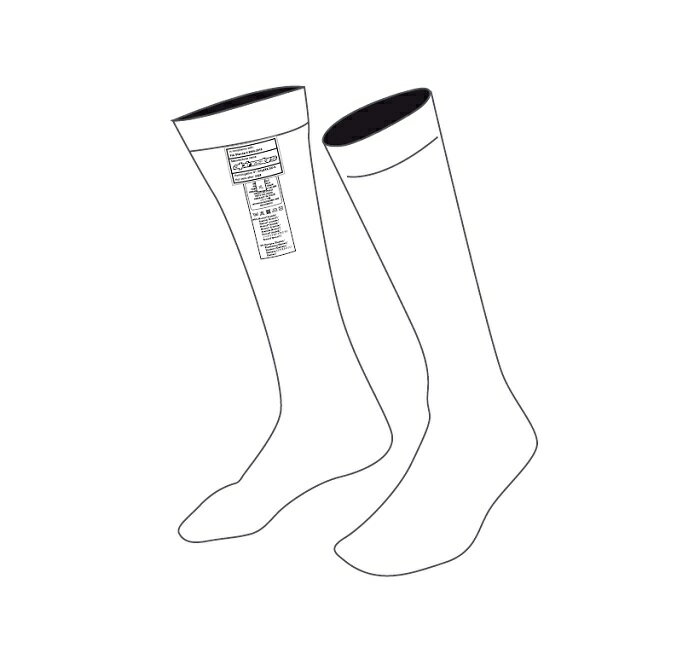 alpinestars(アルパインスターズ)　RACE V3 SOCKS UNDERWEAR WHITE サイズ：XL 品番：4704020-20-XL