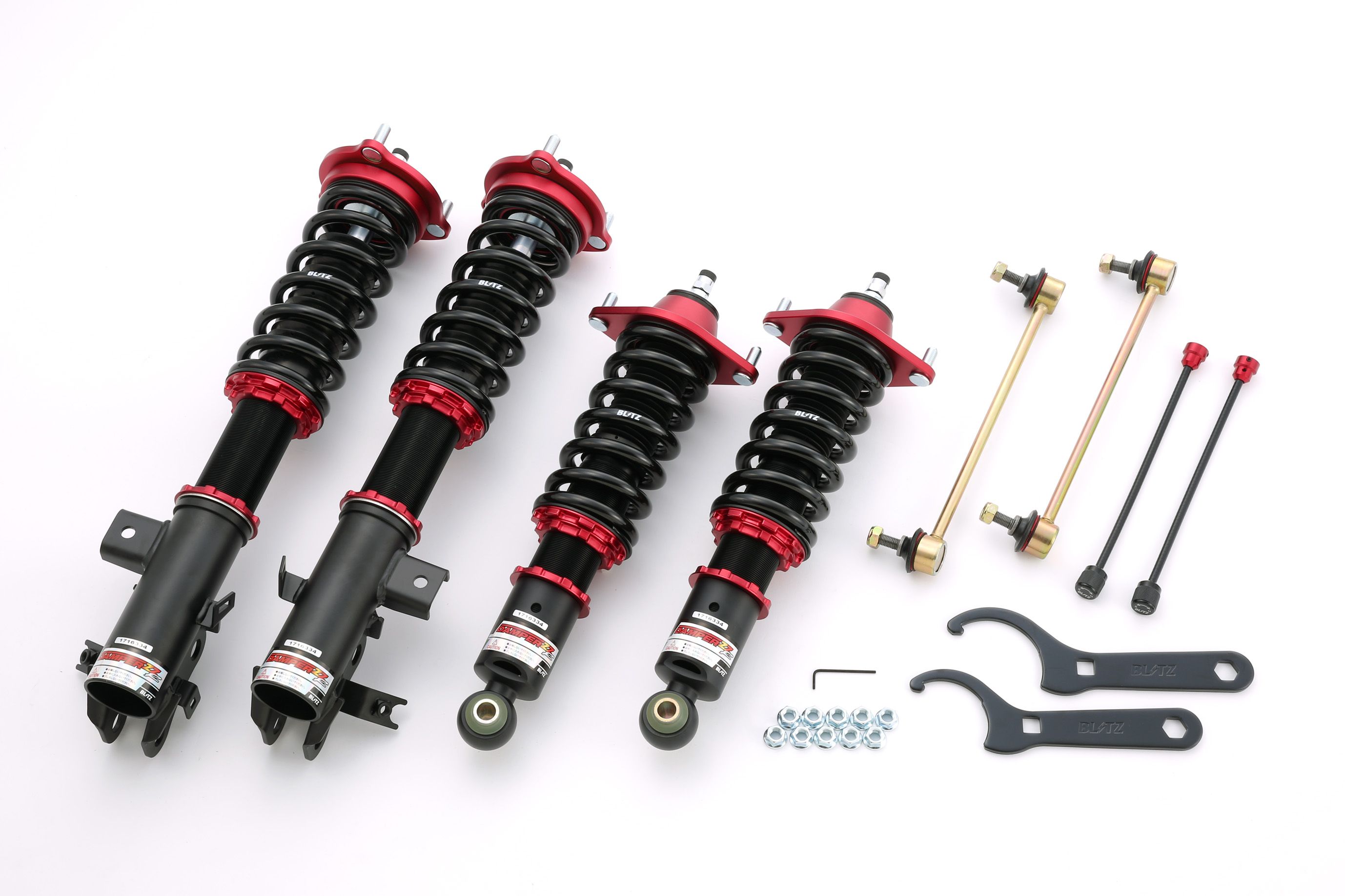 [個人宅配送可能]BLITZ(ブリッツ) 車高調キット ZZ-R ホンダ ジェイド FR5 15/05-18/05 品番：92357