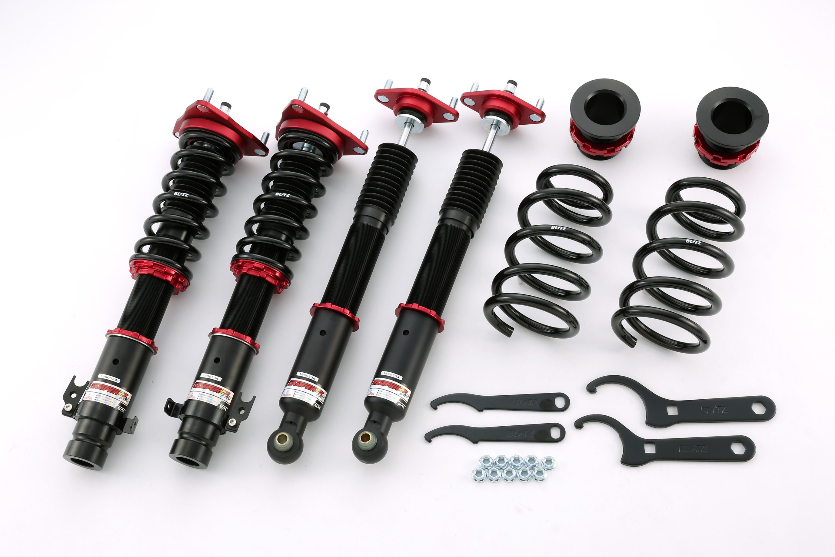 [個人宅配送可能]BLITZ(ブリッツ) 車高調キット ZZ-R ホンダ ステップワゴン RF1/RF2 96/05-00/11 品番：92383
