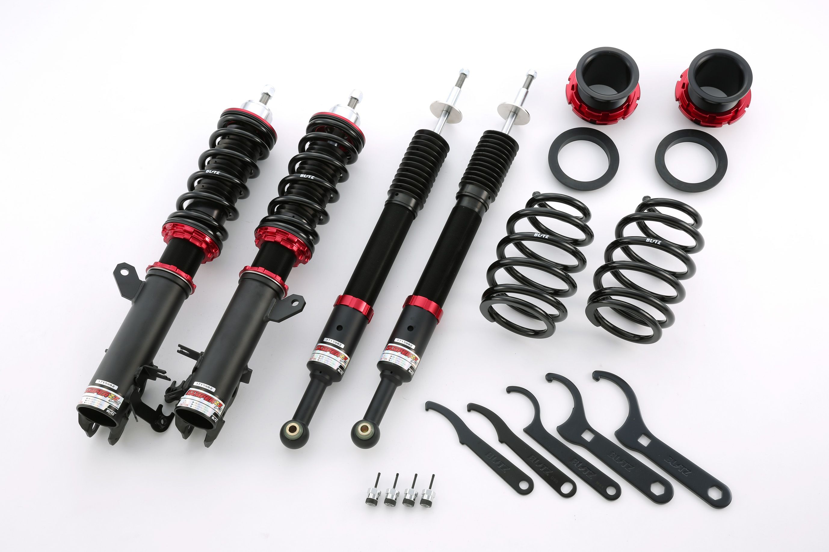 [個人宅配送可能]BLITZ(ブリッツ) 車高調キット ZZ-R ホンダ フィットシャトルハイブリッド GP2 11/06- 品番：92477