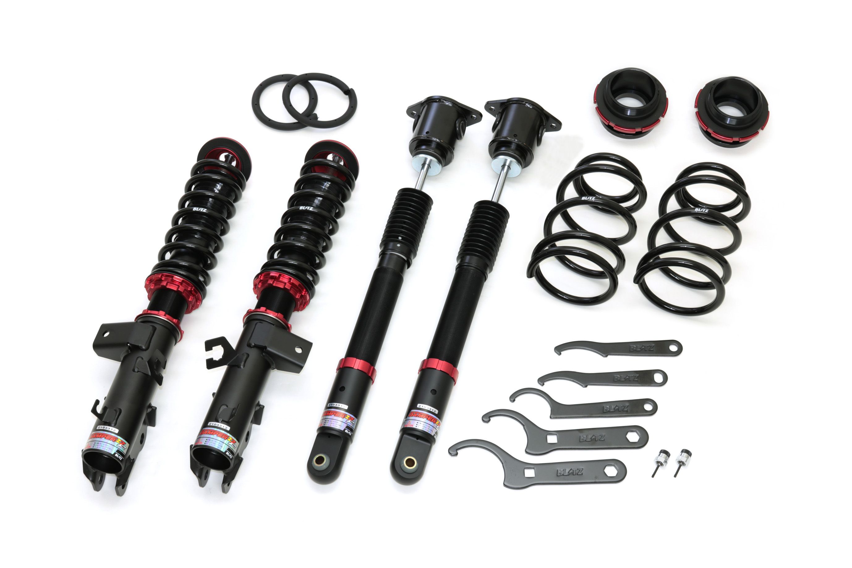 [個人宅配送可能]BLITZ(ブリッツ) 車高調キット ZZ-R 日産 キックス P15 20/06- 品番：92560