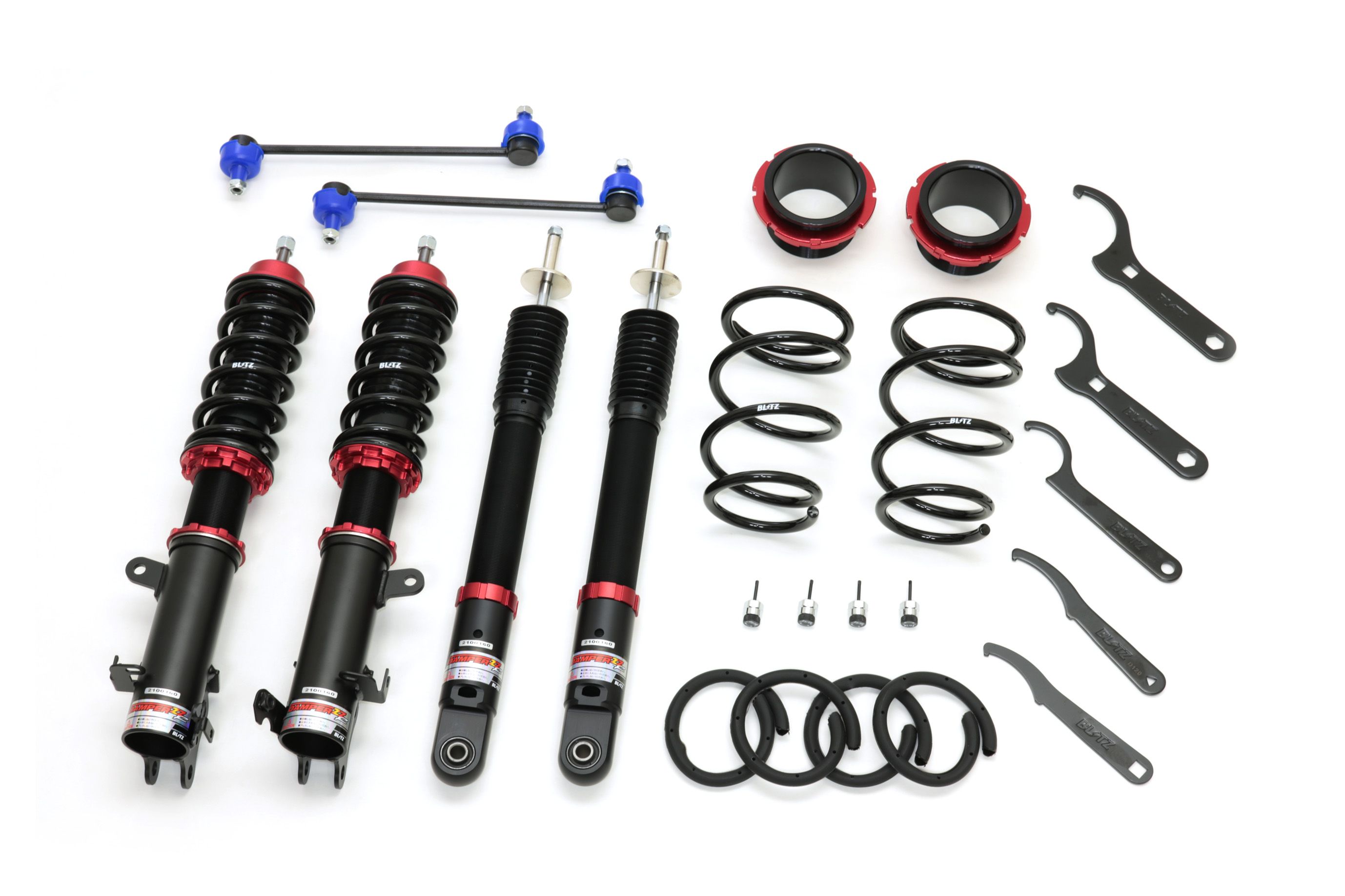 [個人宅配送可能]BLITZ(ブリッツ) 車高調キット ZZ-R スズキ ハスラー MR52S 20/01- 品番：92566
