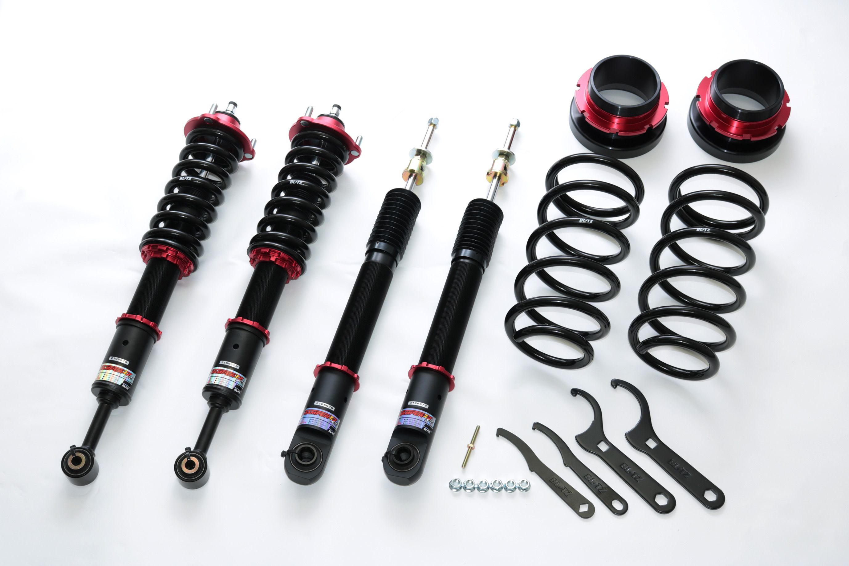 [個人宅配送可能]BLITZ(ブリッツ) 車高調キット ZZ-R トヨタ ランドクルーザープラド TRJ150W 17/09- 品番：92582