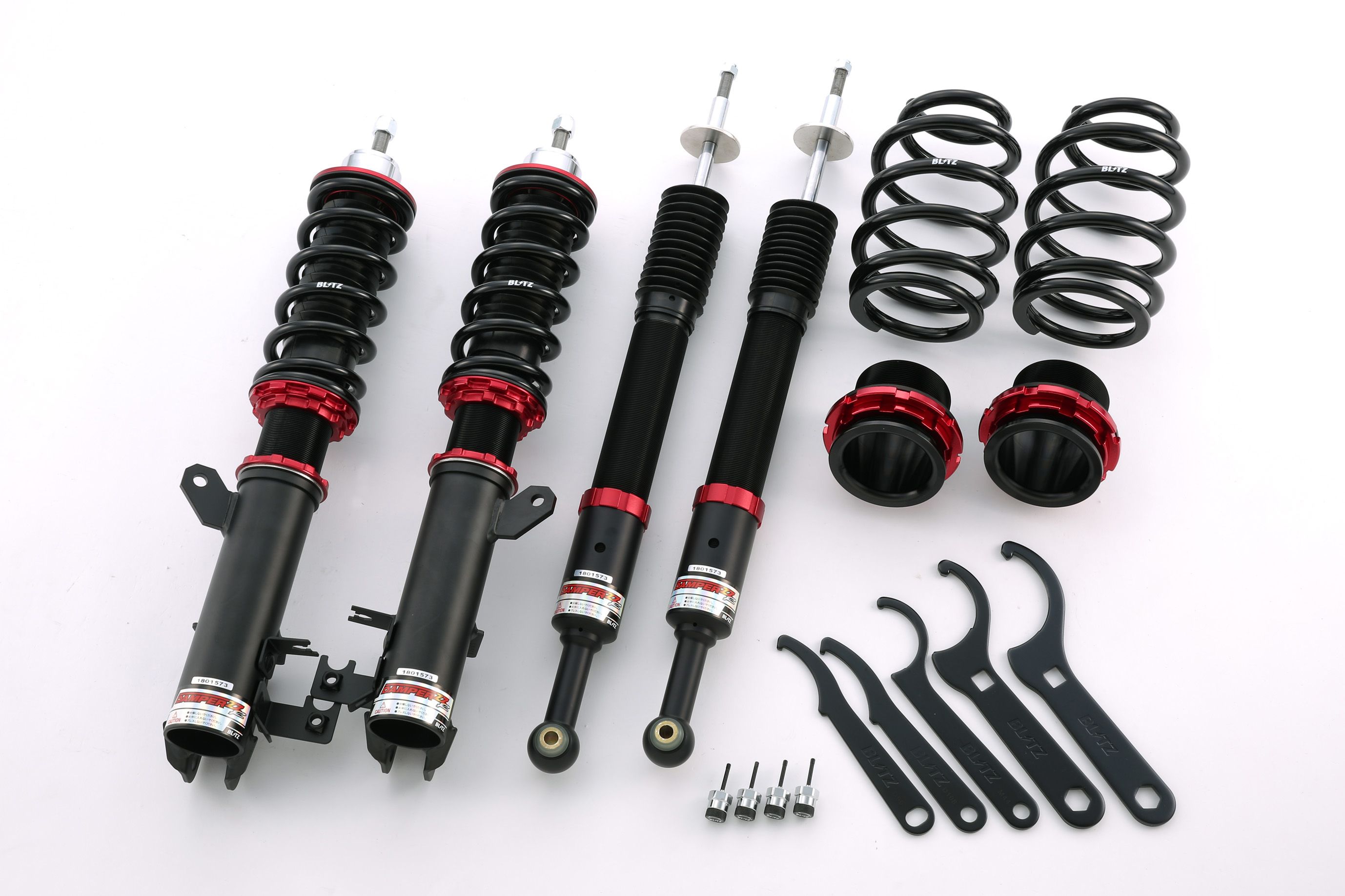[個人宅配送可能]BLITZ(ブリッツ) 車高調キット ZZ-R ホンダ フィット GE6/GE8 07/10-13/09 品番：92774