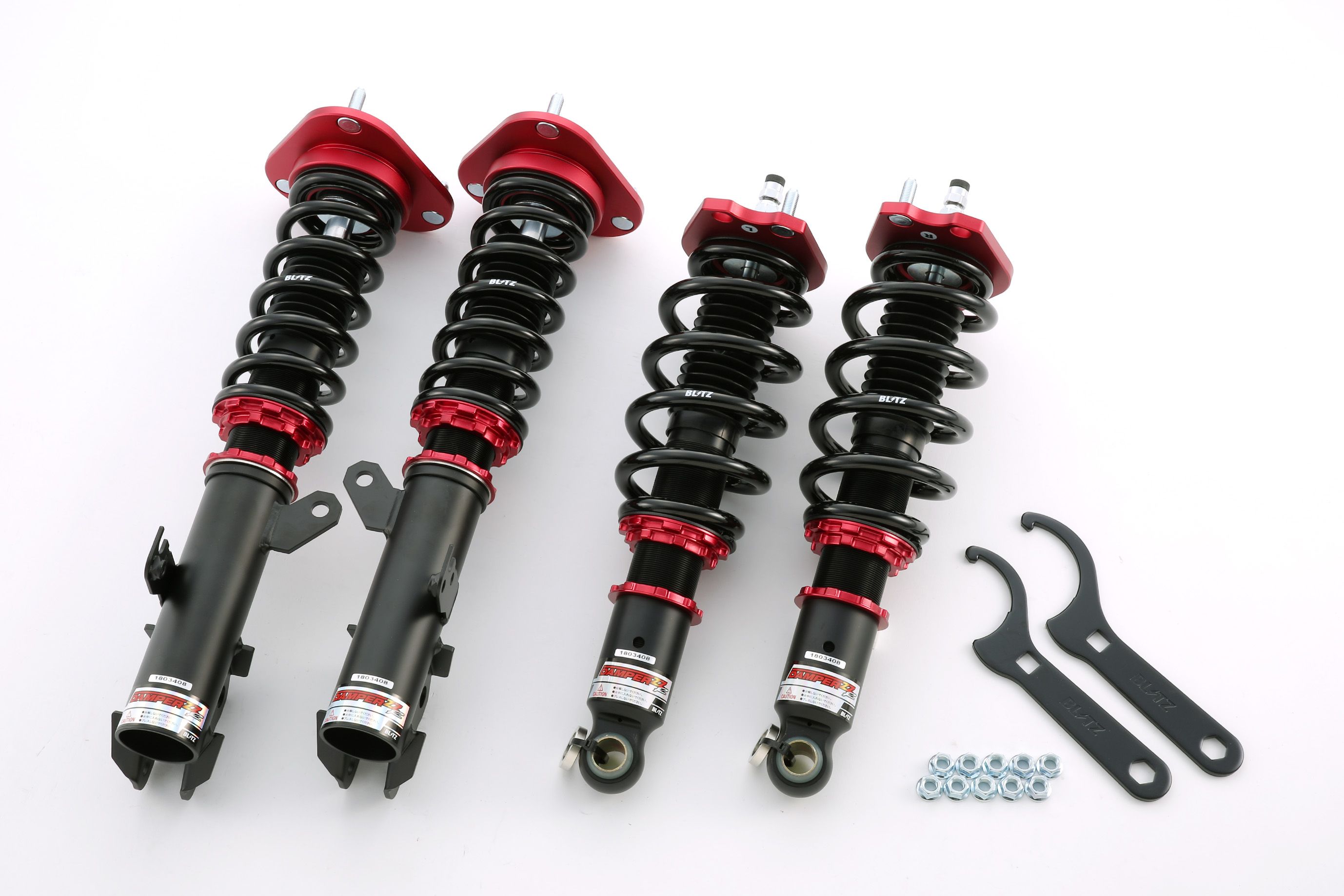 [個人宅配送可能]BLITZ(ブリッツ) 車高調キット ZZ-R トヨタ ウィッシュ ZNE10G 03/01-09/04 品番：92791