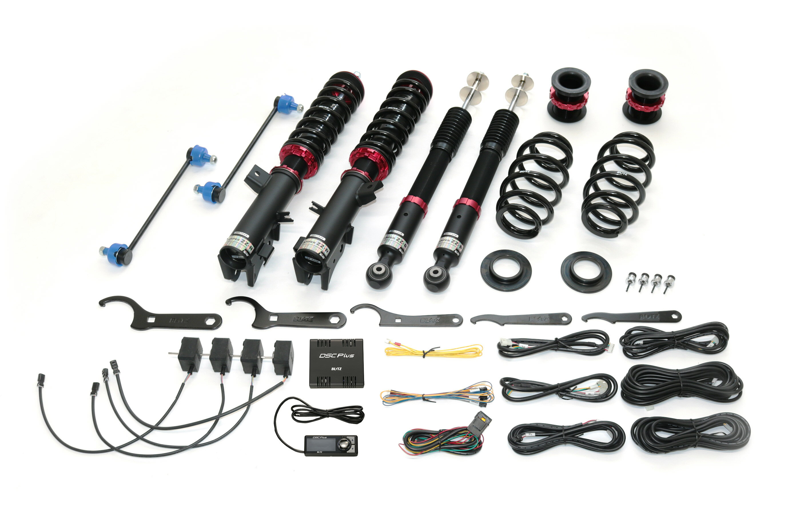 [個人宅配送可能]BLITZ(ブリッツ) 車高調キット ZZ-R DSC Plus ホンダ フリードハイブリッド GT5/GT6 24/06- 品番：98676
