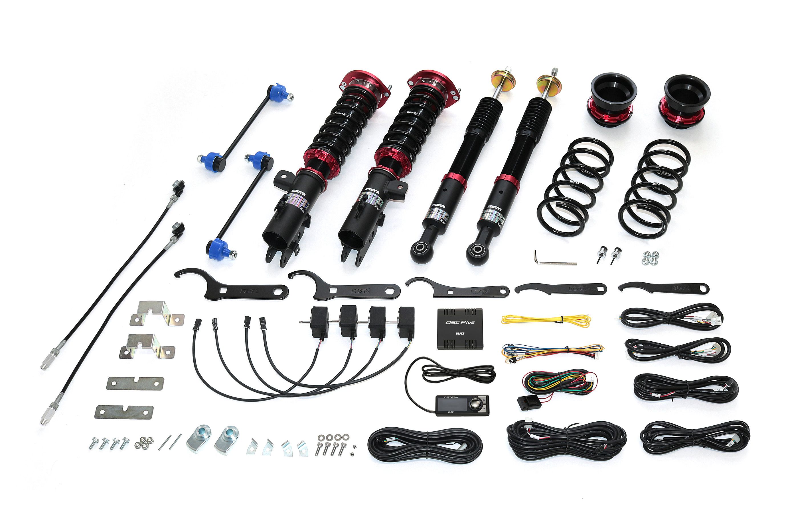 [個人宅配送可能]BLITZ(ブリッツ) 車高調キット ZZ-R DSC Plus ダイハツ コペン XPLAY LA400K 14/11- 品番：98684