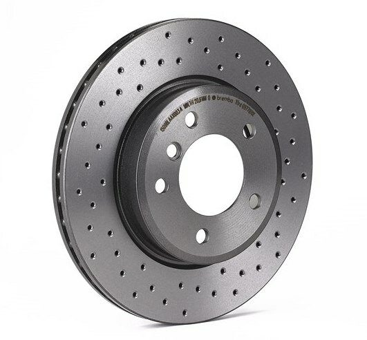 brembo(ブレンボ) XTRAブレーキディスク フロント MERCEDES BENZ W203(WAGON) 203245 01/06-02/07 品番：09.8411.1X