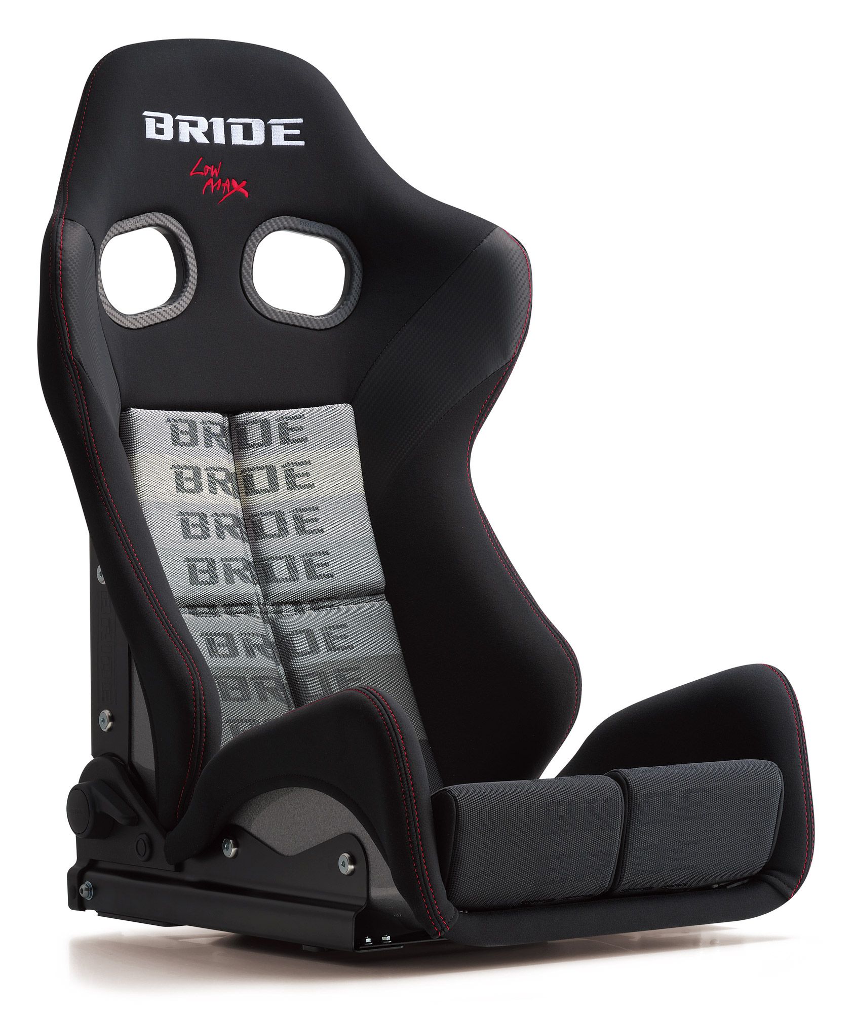 BRIDE(ブリッド) リクライニングシート GIASIII FRP製/シルバーシェル グラデーションロゴ スタンダードクッション 品番：G61GSF