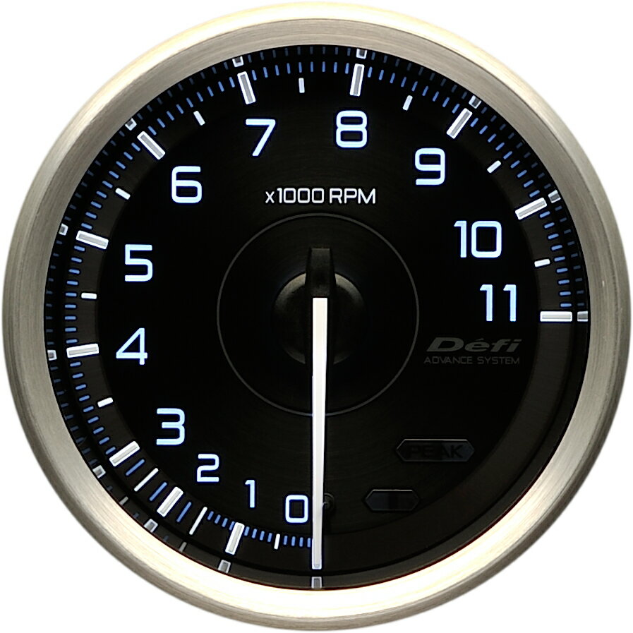 Defi(デフィ) ADVANCE A1 80 TACHO 11000rpm (回転計) 80φ 品番：DF15501