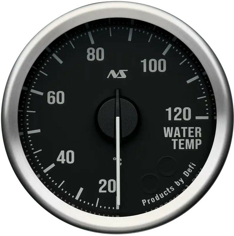 Defi(デフィ) Linkメーター ADVANCE RS2 水温計 【52Φ 70sホワイト照明／文字板ブラック】 品番：DF21002