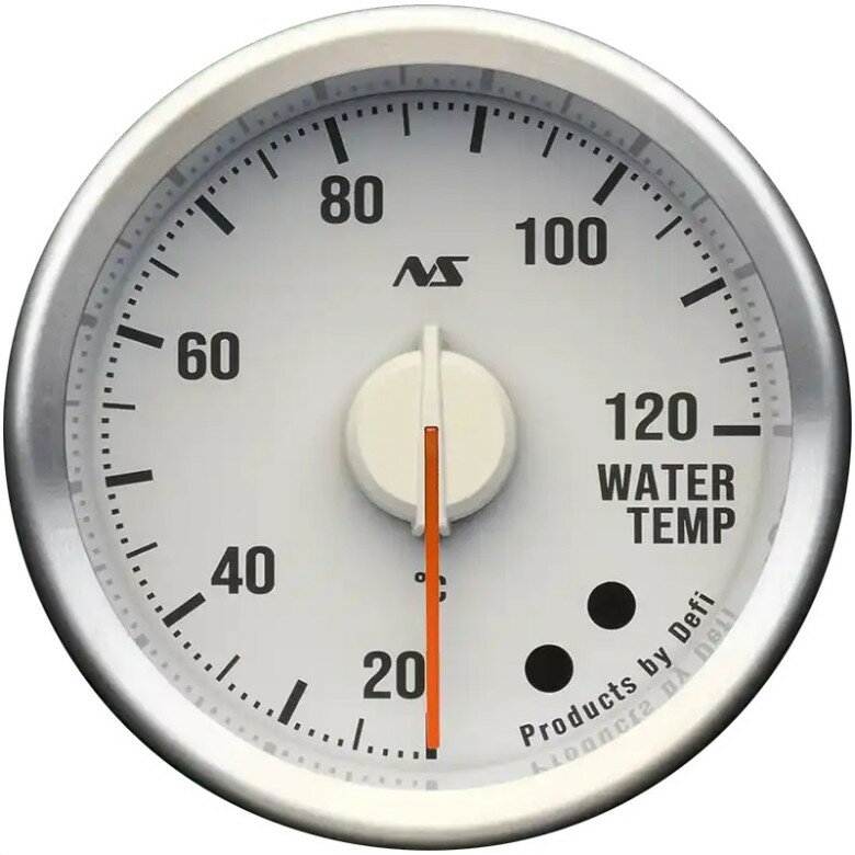 Water Thermometer - Defi(デフィ) Linkメーター ADVANCE RS2 水温計 【52Φ 90sレッド照明／文字板ホワイト】 品番：DF21004