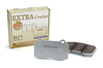 DIXCEL ディクセル エクストラクルーズタイプ フロント左右セット マツダ MPV LY3P 06/02〜 [ブレーキパッド] EC351284