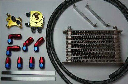 HPI エンジンオイルクーラーキット 汎用 SR20汎用 13段 [オイルクーラー] HPOC-SR13SET