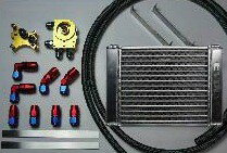 HPI サイドタンクオイルクーラーキット 日産汎用品 SR20汎用 W2 [オイルクーラー] HPOCE-W2SR20