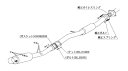 柿本 改 マフラー HYPER FULLMEGA N1+Rev. スバル インプレッサ GH-GDB 00/10-04/6 ※配送先制限あり 品番:B31308