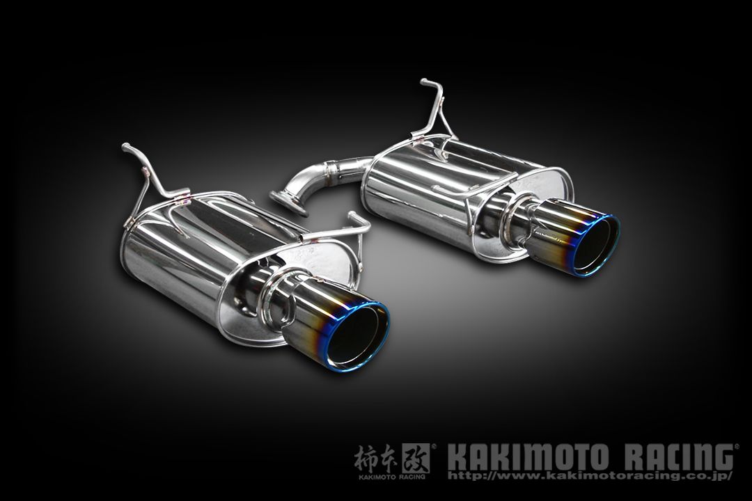 [個人宅配送可能] 柿本 改 マフラー Class KR スバル レガシィB4 DBA-BMG 12/5-14/10 品番：B71337(2)