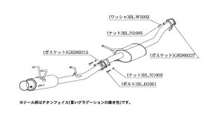 [個人宅配送可能] 柿本 改 マフラー Regu.06&R 日産 180SX E-RPS13 96/8-98/12 品番：N21338