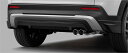 MUGEN(無限) リアアンダースポイラー ツヤ消し黒塗装 WR-V DG5 24/03- ※配送先制限あり 品番:84111-XNW-K0S0-ZB(2)