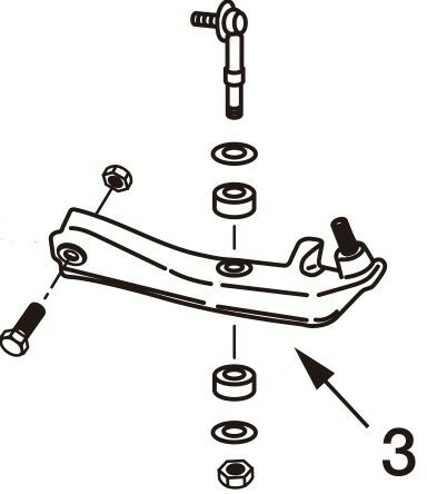 NISMO(ニスモ) トランスバースリンクセット シルビア S14/S15 品番：54555-RS541