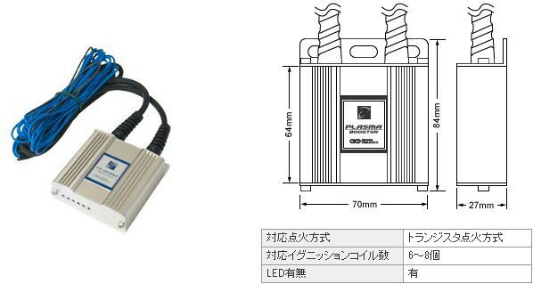 オカダプロジェクツ プラズマブースター トヨタ クレスタ JZX90 1992.11-1996.9 1JZ-GTE 商品番号： SB206400B