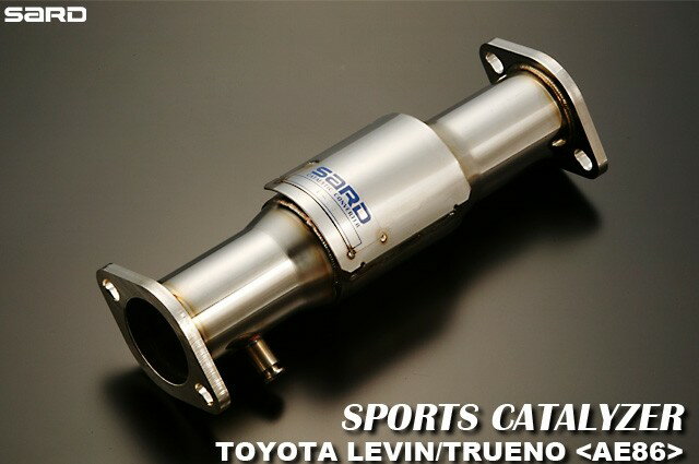 SARD(サード) スポーツキャタライザー トヨタ スプリンタートレノ E-AE86 83.06～87.05 4A-GEU 品番：89032
