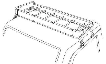 TUFREQ(タフレック) トラック専用ルーフキャリア Cシリーズ 【トヨタ トヨエース H7.5-H11.5】 品番：CL42 (Code：S-6) 2