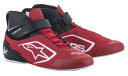 alpinestars(アルパインスターズ)　TECH-1 K V2 KART SHOES RED BLACK WHITE サイズ：3.5 品番：2712022-312-3.5