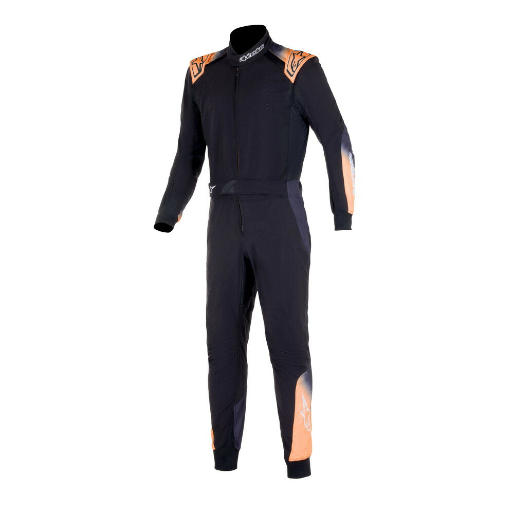 alpinestars(アルパインスターズ)　KMX-5 KART SUIT BLACK WHITE ORANGE FLUO サイズ：42 品番：3353024-1241-42