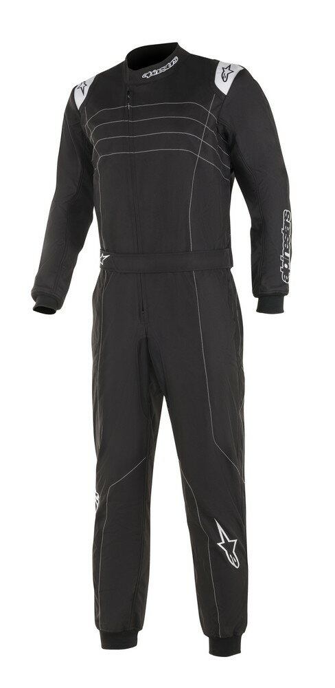 alpinestars(アルパインスターズ)　KMX-9 KART SUIT BLACK WHITE サイズ：44 品番：3356024-12-44