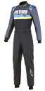 alpinestars(アルパインスターズ) KMX-9 V3 GRAPHIC4 KART SUIT BLACK CYAN YELLOW FLUO サイズ:42...