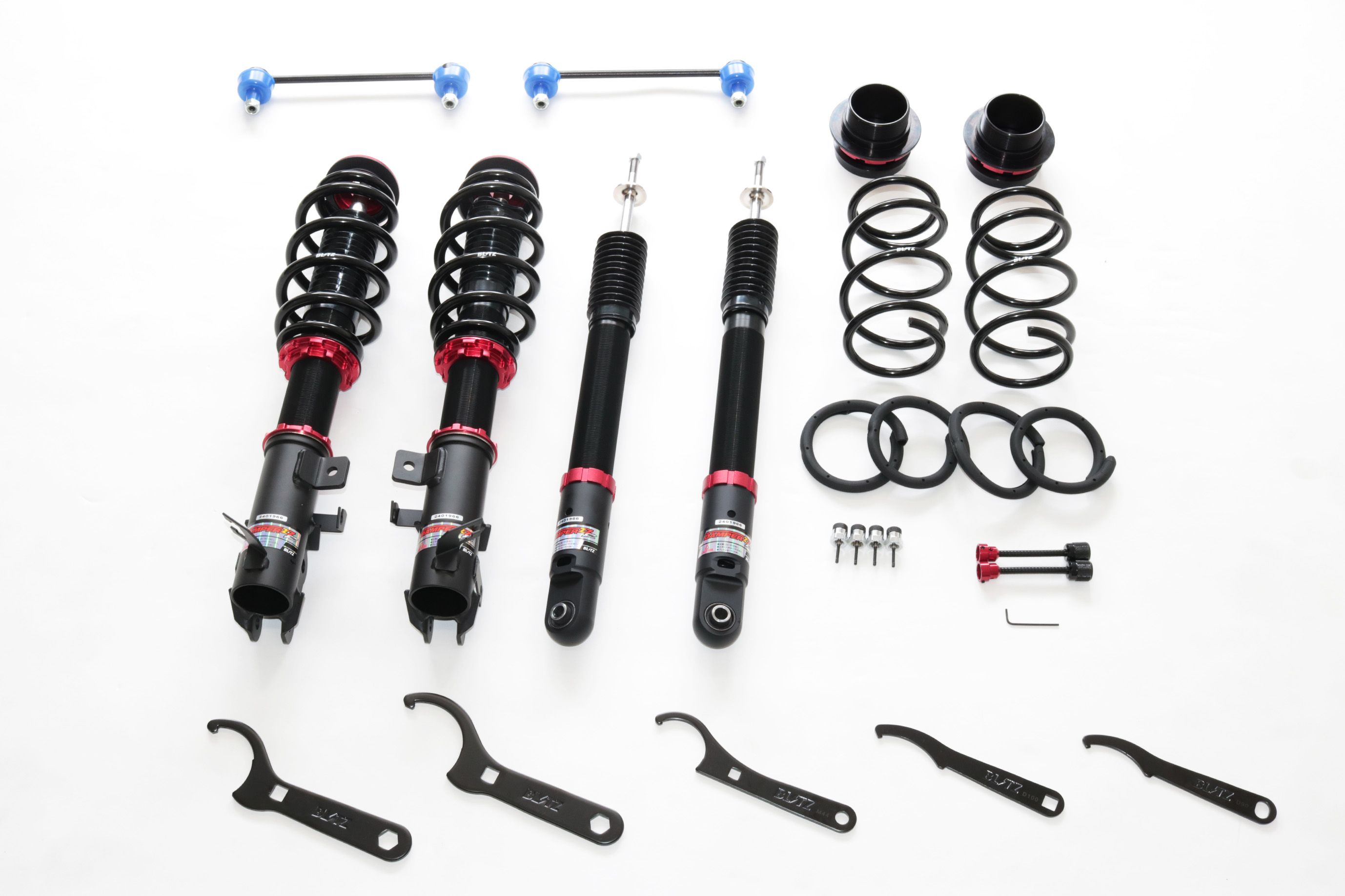 [個人宅配送可能]BLITZ(ブリッツ) 車高調キット ZZ-R 三菱 eKスペース BA5A 25/10- 品番：92640