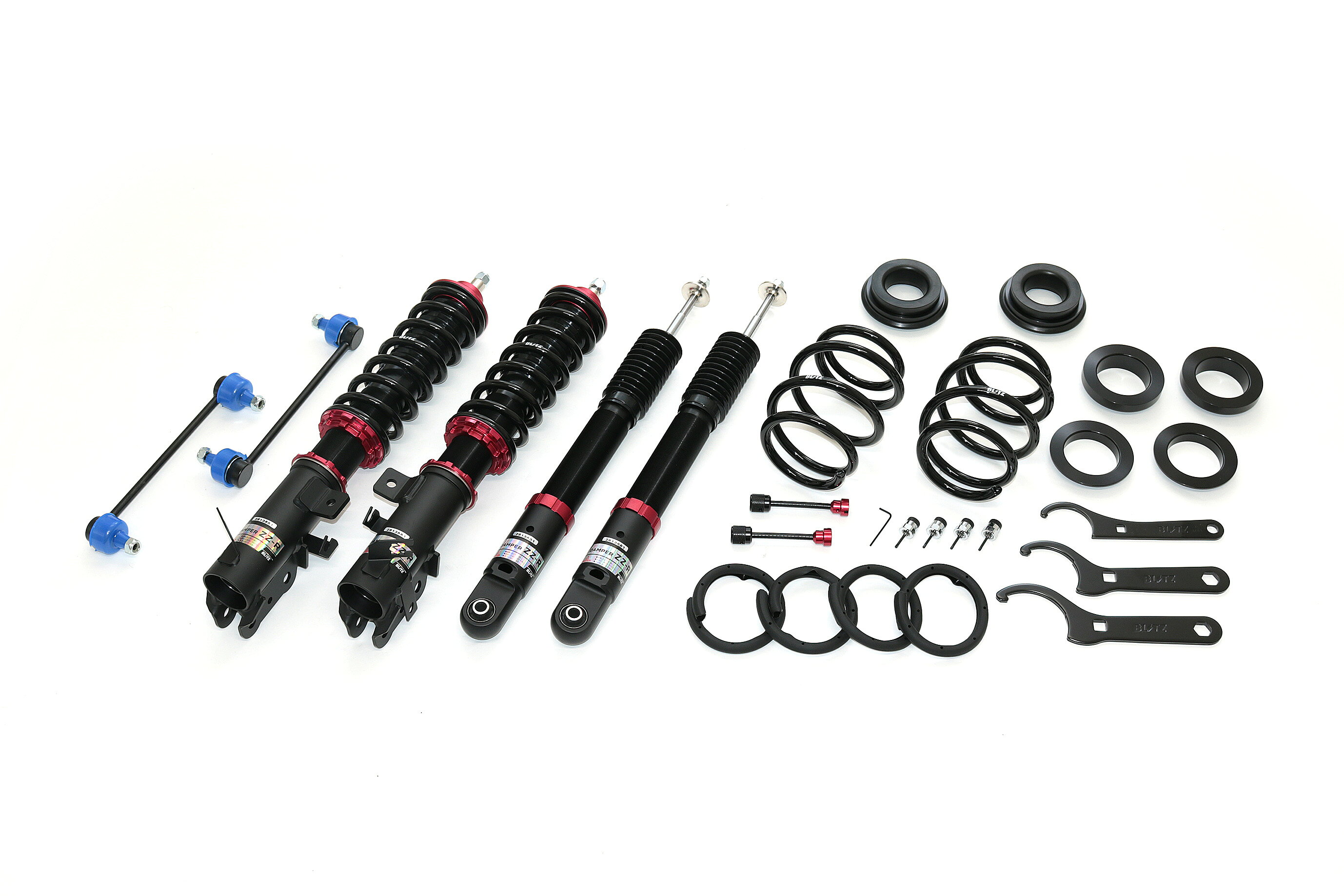 Rakuten - [個人宅配送可能]BLITZ(ブリッツ) 車高調キット ZZ-R 三菱 eKスペース BA5A 25/10- 品番：92664