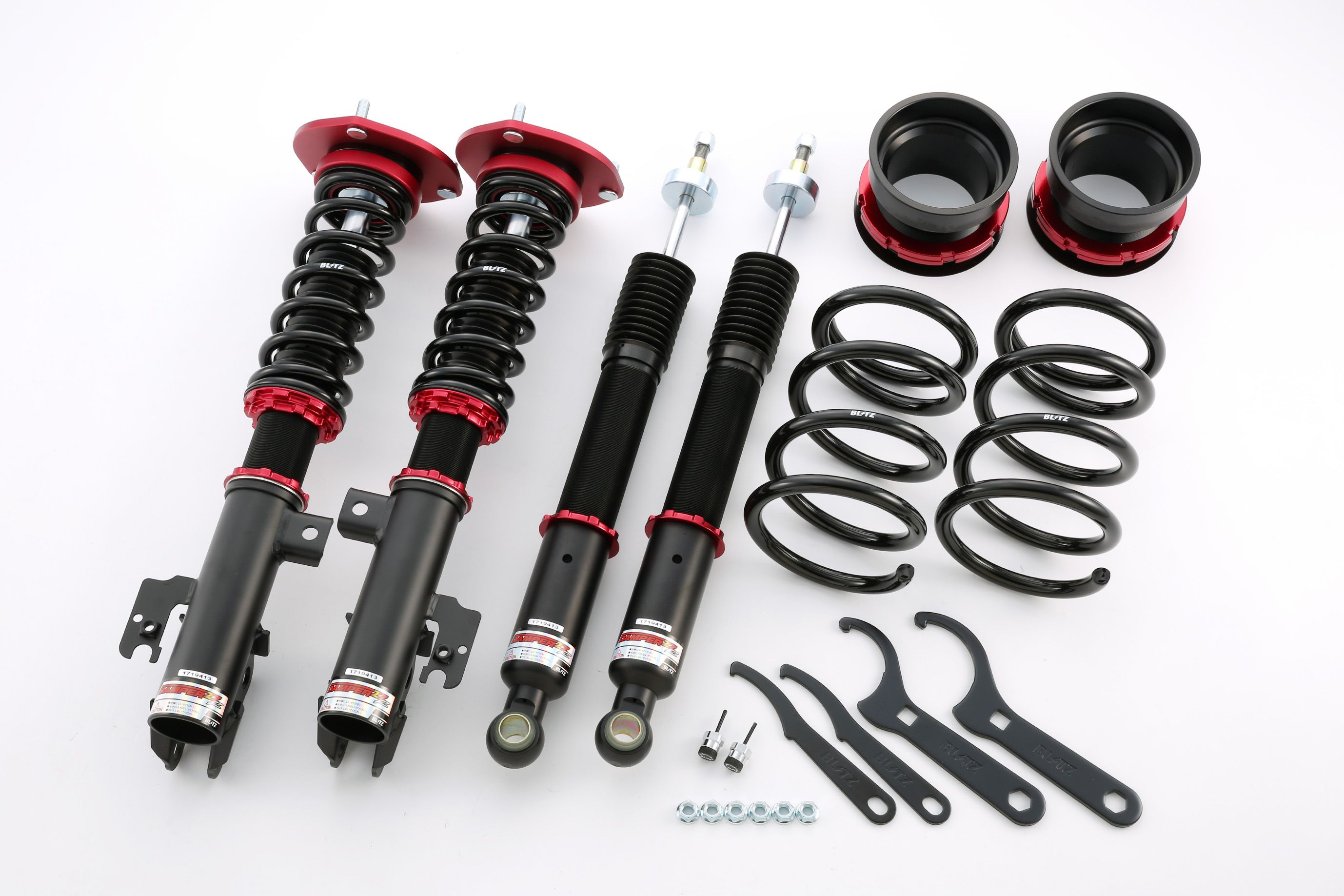 [個人宅配送可能]BLITZ(ブリッツ) 車高調キット ZZ-R トヨタ アルファード ANH15W/MNH15W 02/05-08/05 品番：92790