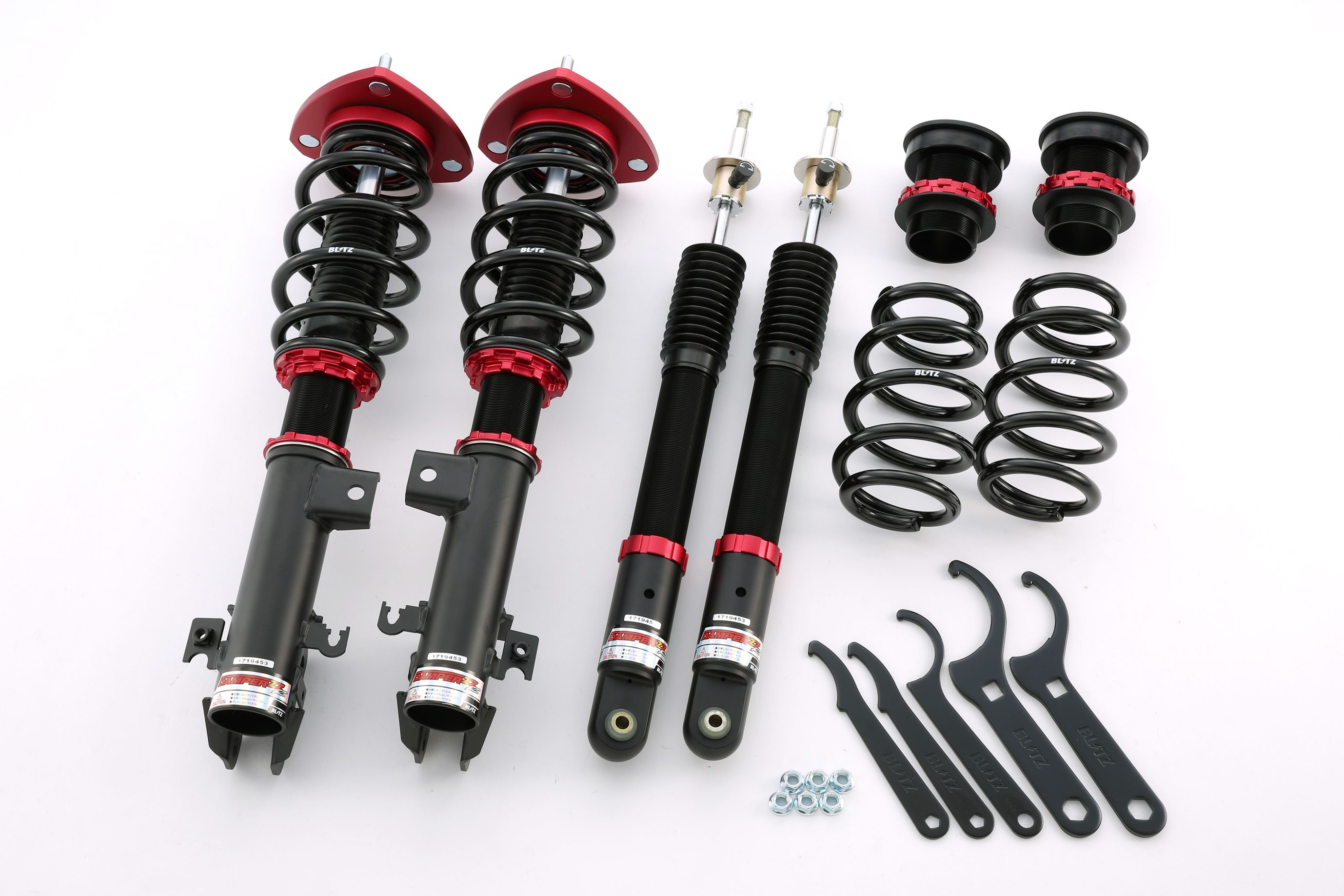 [個人宅配送可能]BLITZ(ブリッツ) 車高調キット ZZ-R ホンダ ステップワゴン RK1 09/10-15/04 品番：92797