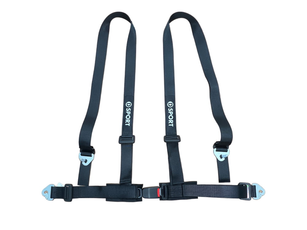 D-SPORT(ディースポーツ) D-SPORT×TRS 4点クラブマン レーシングハーネス ブラック 品番：73210-B010-BK