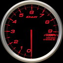 Defi(デフィ) ADVANCE BF φ80 タコメーター9000rpm アンバーレッド照明 品番:DF10902