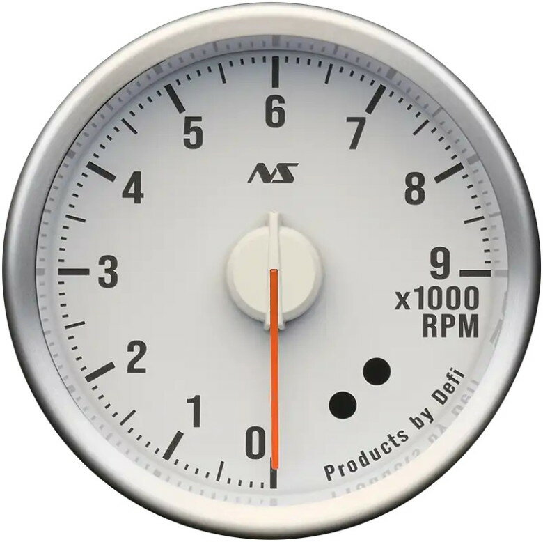 Defi(デフィ) Linkメーター ADVANCE RS2 タコメーター 9000rpm 【60Φ 90sレッド照明／文字板ホワイト】 品番：DF21904