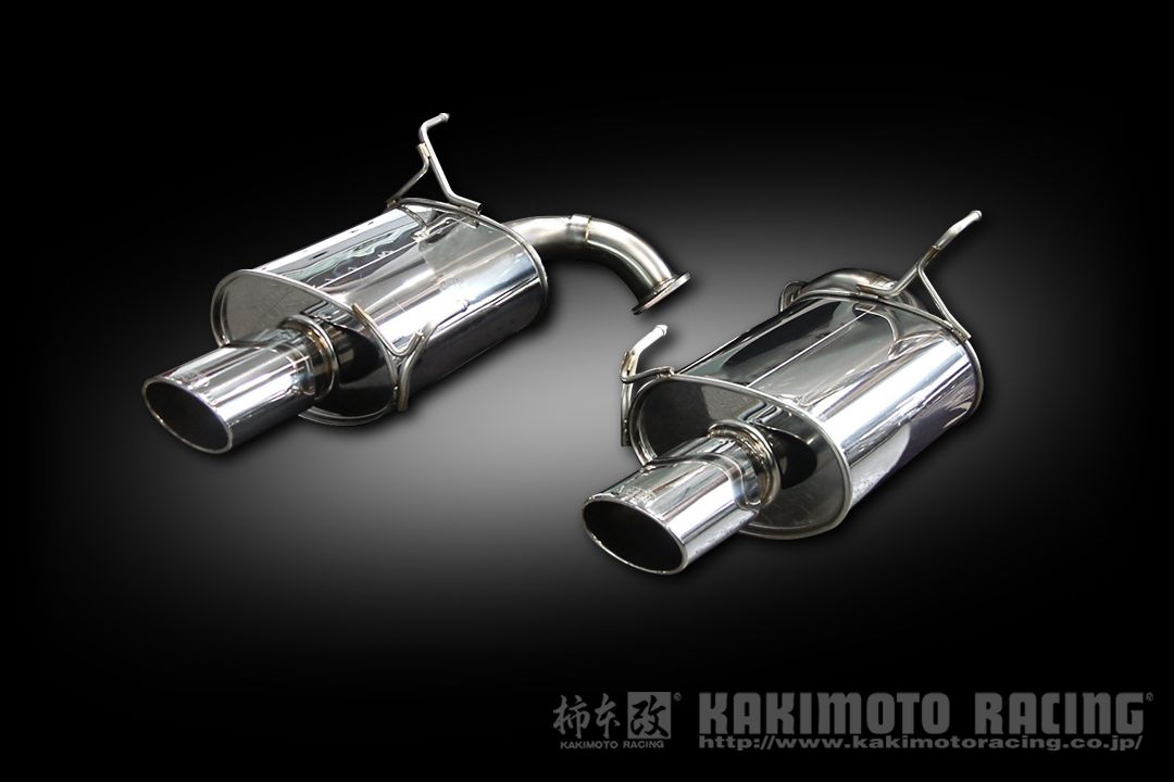 [個人宅配送可能] 柿本 改 マフラー KRnoble Ellisse ジョンキル スバル エクシーガ DBA-YA4 08/6-10/3 品番：B51332D