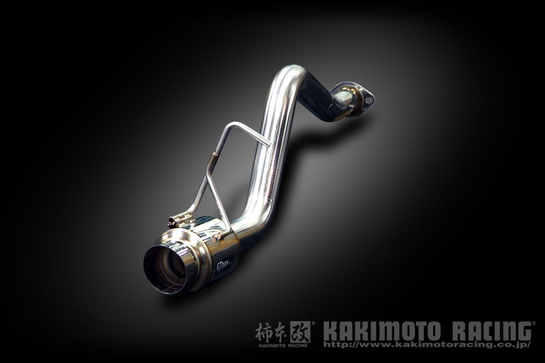 [個人宅配送可能] 柿本 改 マフラー hyper GTbox Rev. ダイハツ MAX LA/ABA-L960S 01/11-05/12 品番：D41307