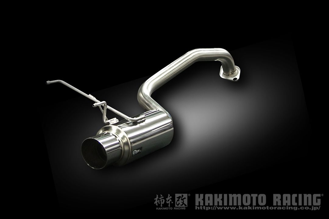 [個人宅配送可能] 柿本 改 マフラー hyper GTbox Rev. ホンダ フィット DBA-GE6 07/10-10/3 品番：H41381
