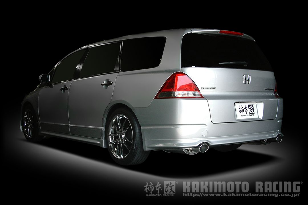 柿本 改 マフラー KRnoble Ellisse クリスタルAB ホンダ オデッセイ LA/ABA-RB1 06/4-08/10 ※配送先制限あり 品番：H51361B